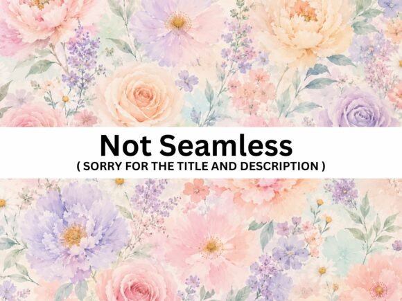 Soft Romantic Rose Garden Pattern PNG: A Versatile Digital Asset for Creative Projects