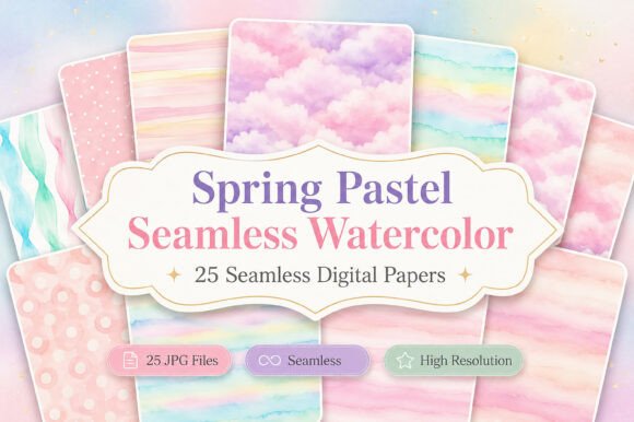 Spring Plaid Digital Paper: A Fresh Touch for Creative Projects